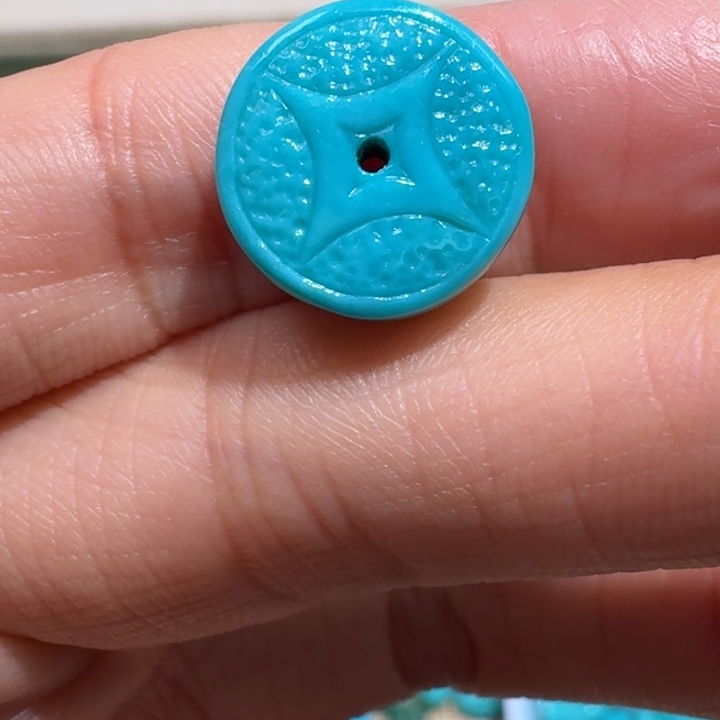 绿松石未镶嵌配饰