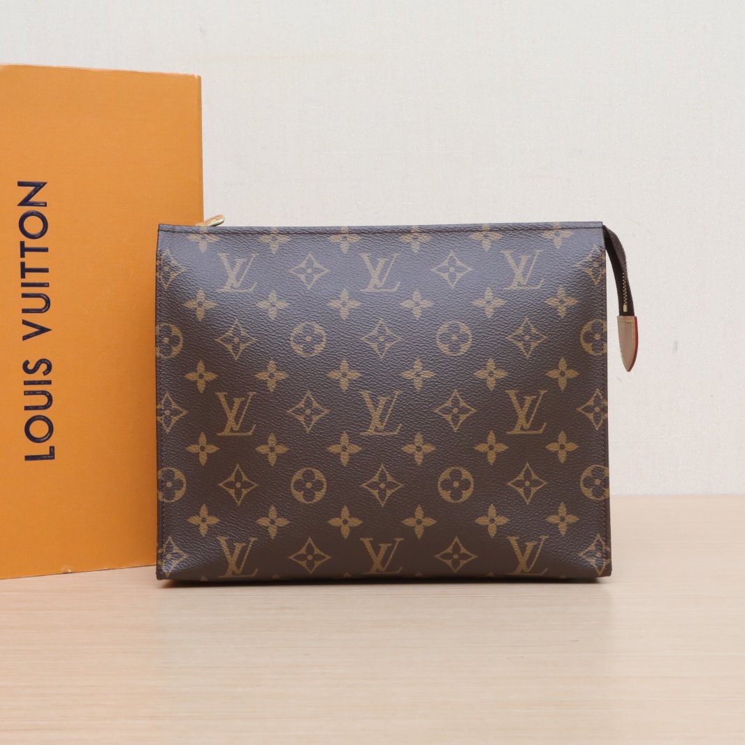 99新 LouisVuitton/路易威登 【娇】26号洗漱包PVC 2021 887789