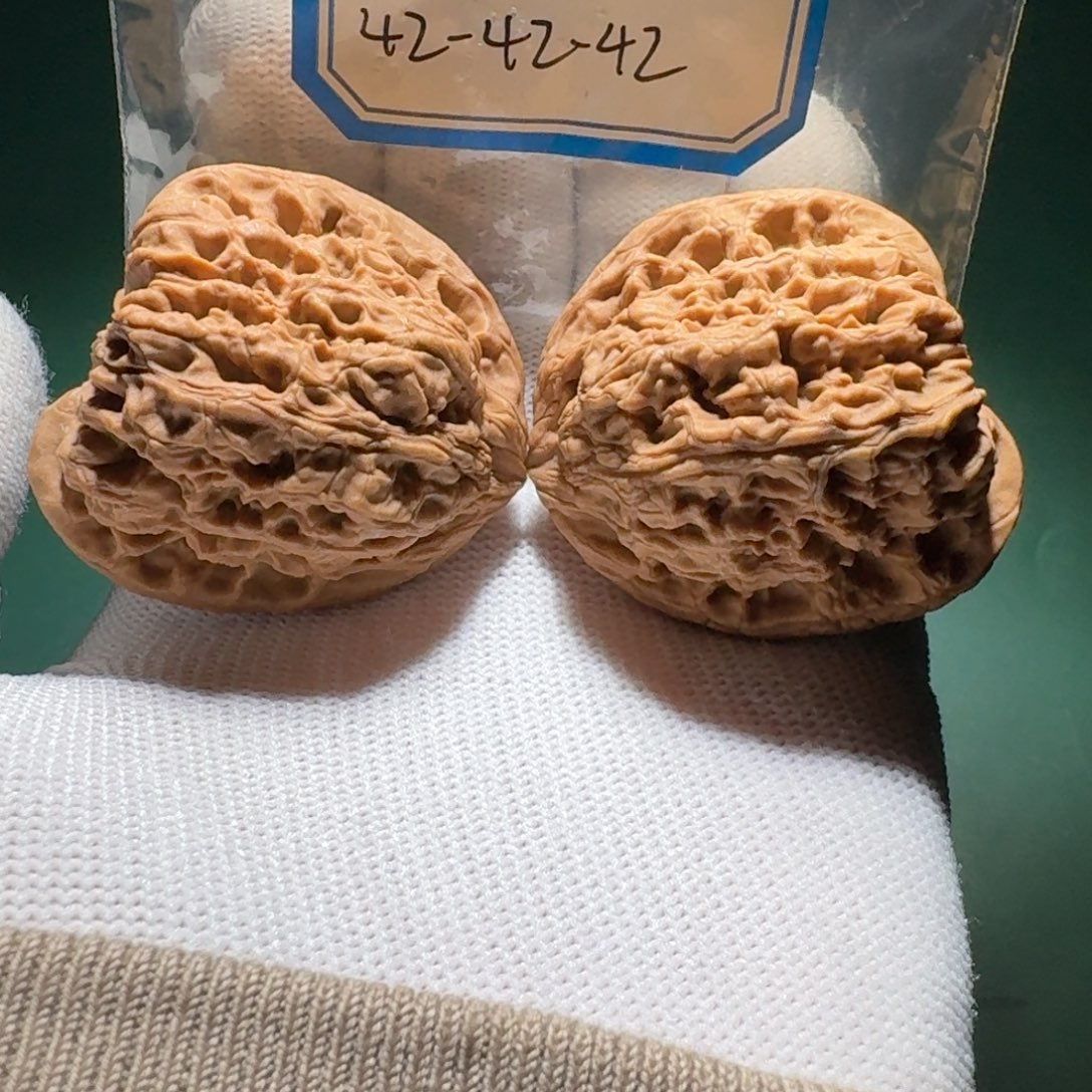 吊坠文玩核桃17号村将残脚