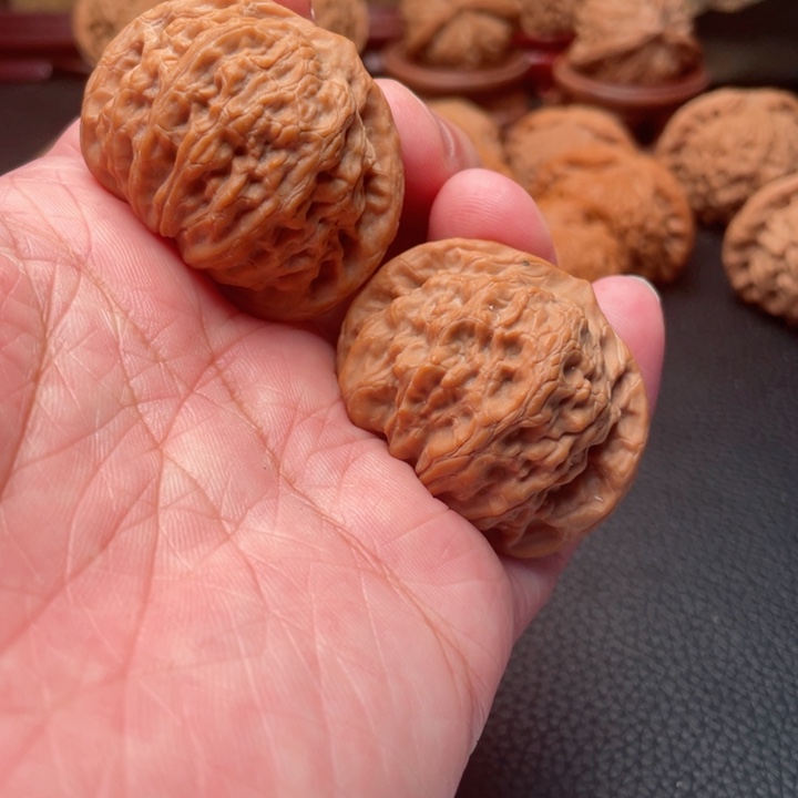 文玩核桃把件42全品崔凯