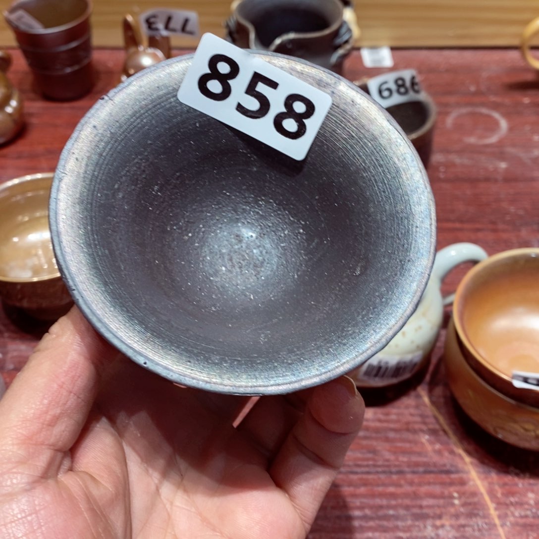 柴烧茶具陶瓷杯子