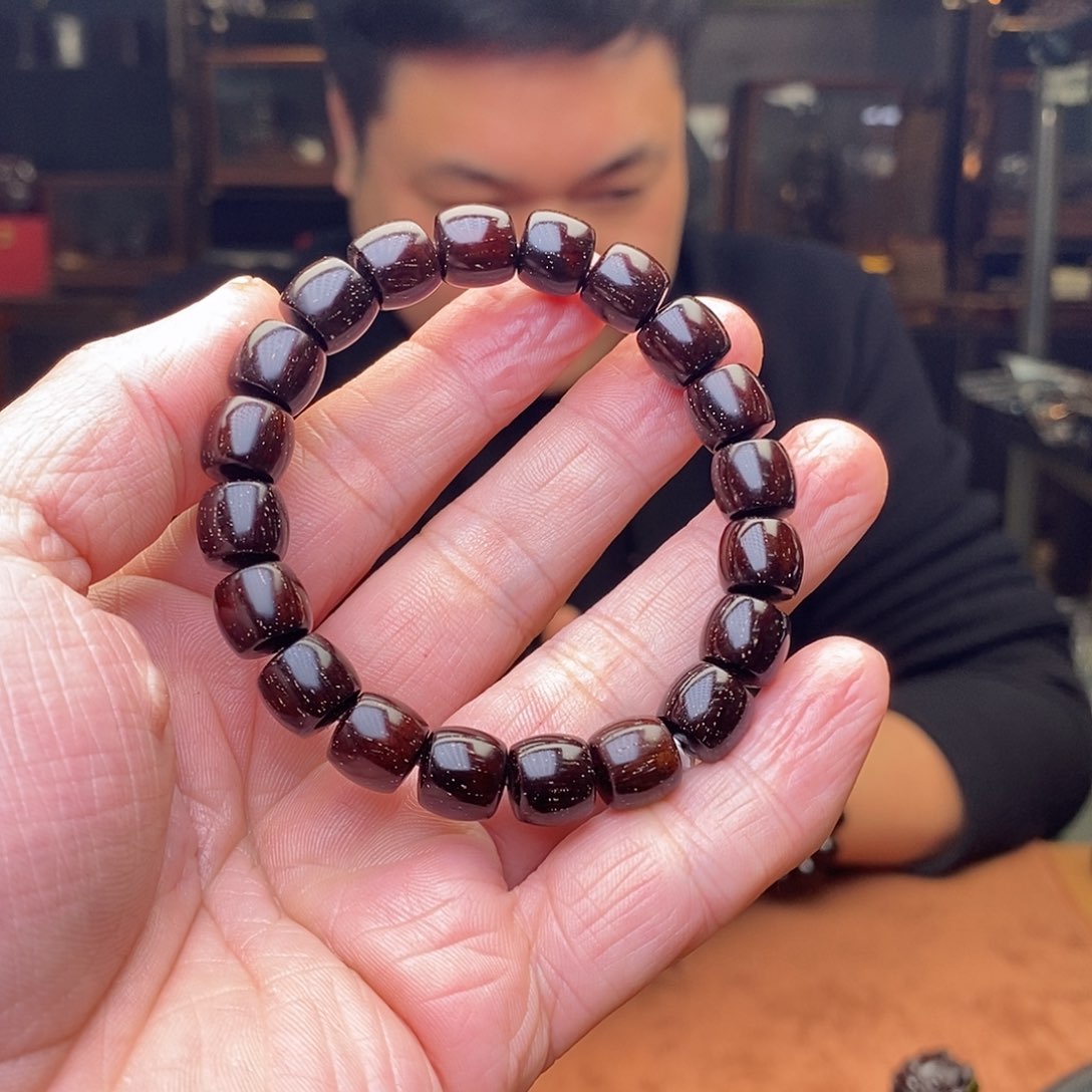 檀香紫檀（小叶紫檀）手串/手链常****心10