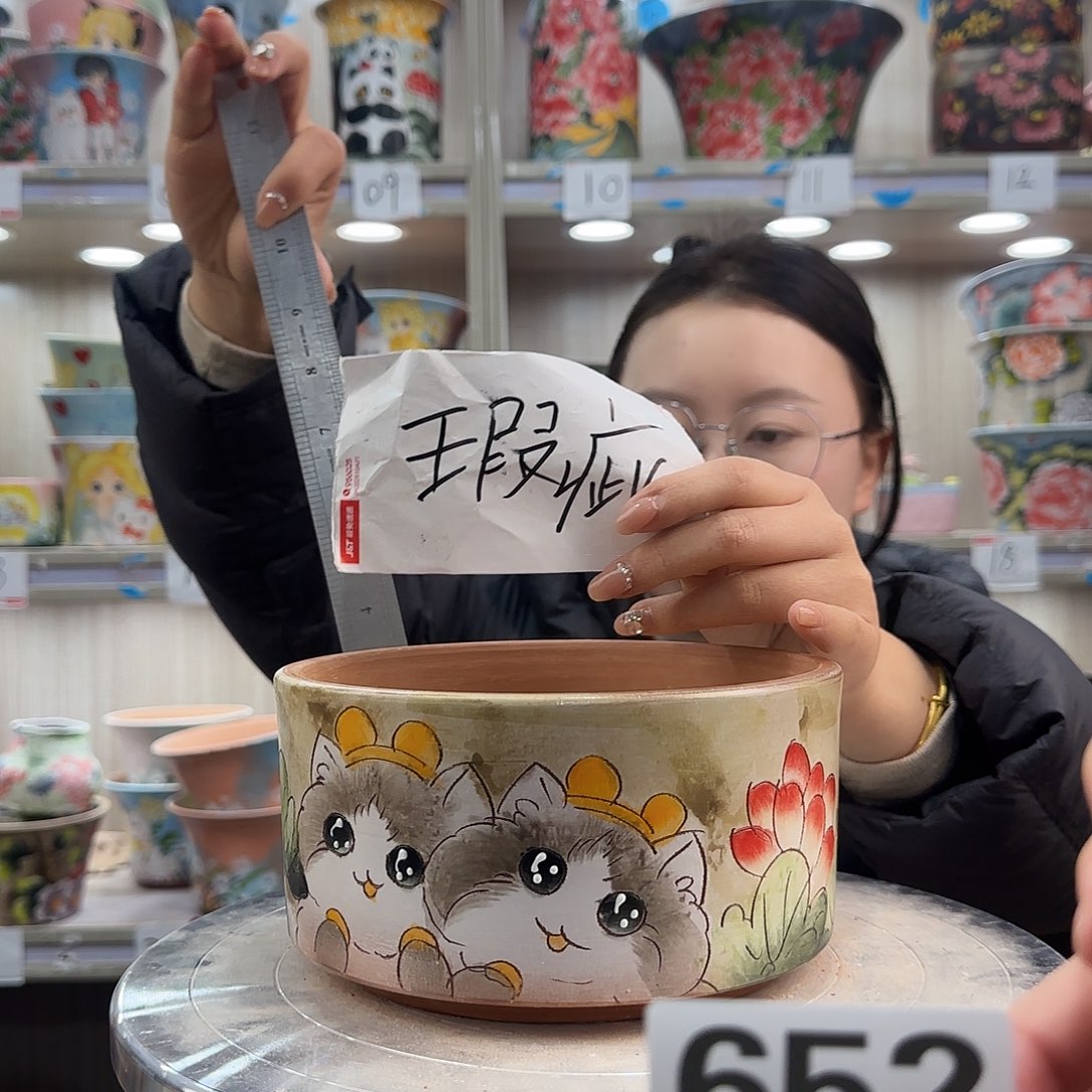 陶摆件瑕疵瑕疵652