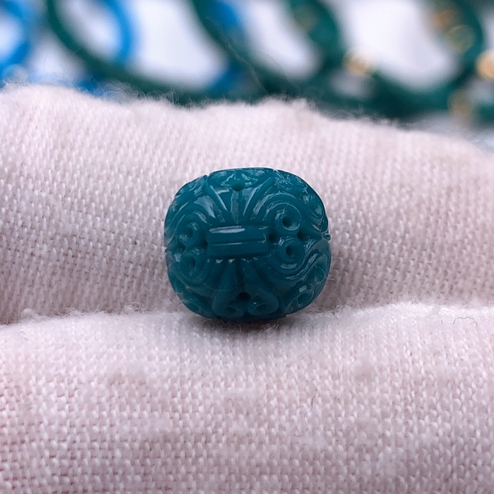 绿松石车挂未镶嵌