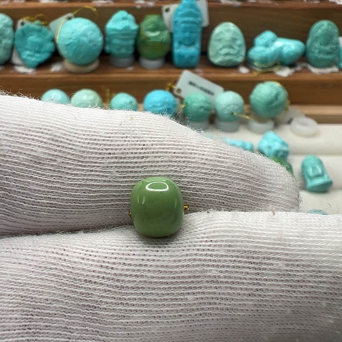 绿松石老型珠 未镶嵌