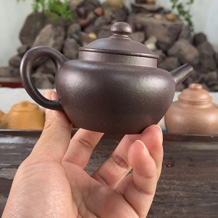 紫砂茶壶宜兴紫砂天青150