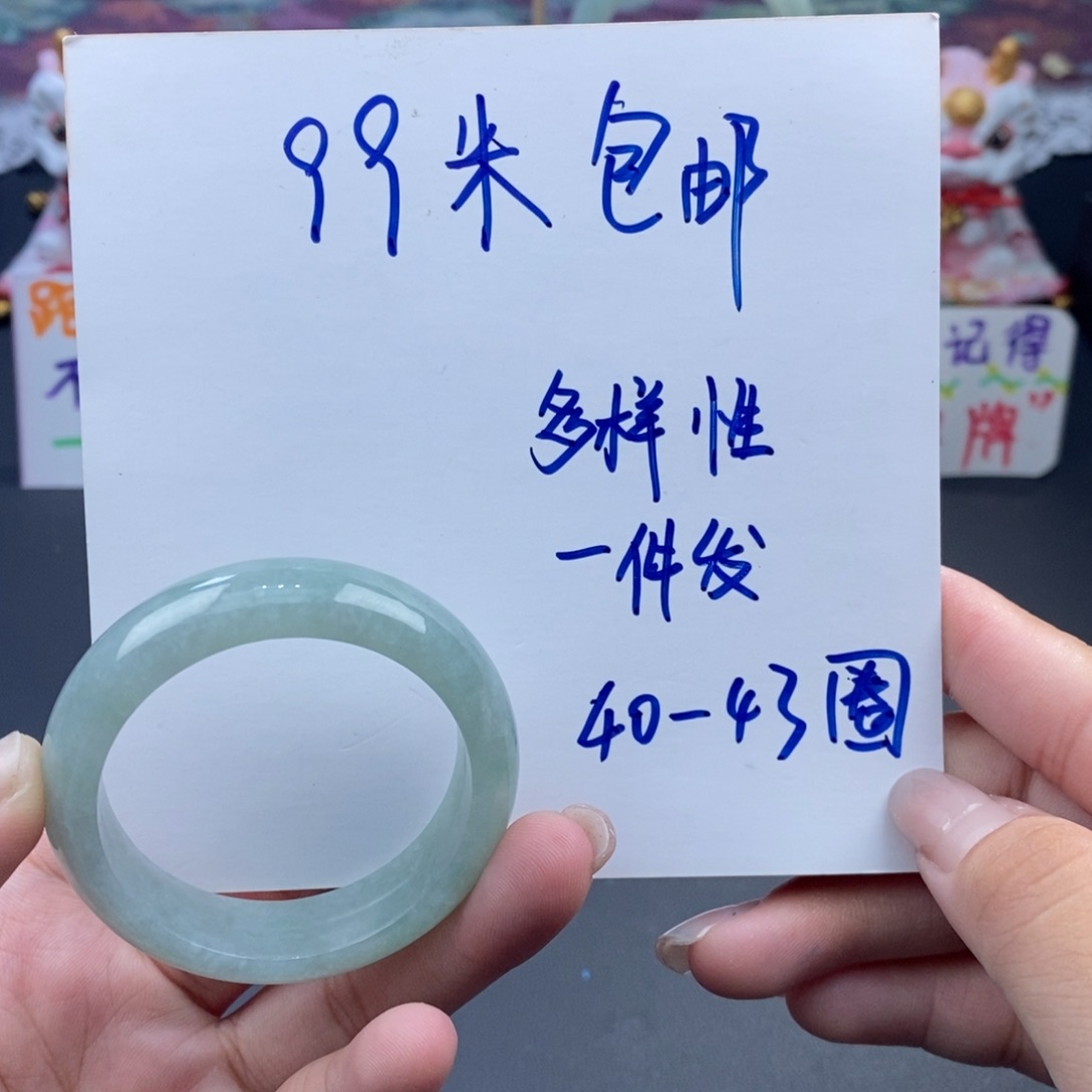 翡翠未镶嵌颈饰天然