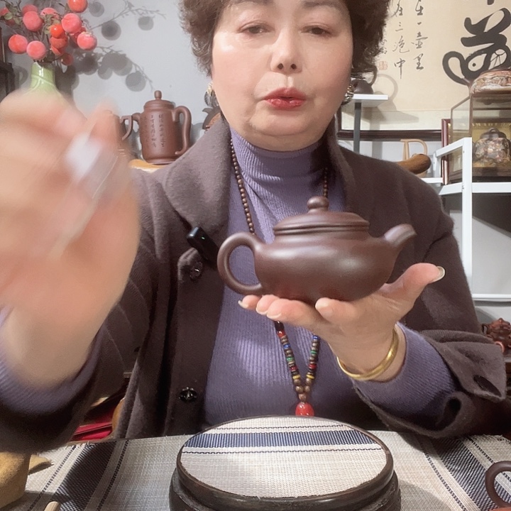 紫泥茶壶原矿紫砂壶