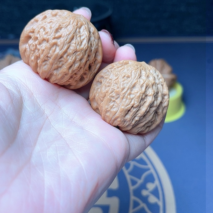 文玩核桃把件40铁锤