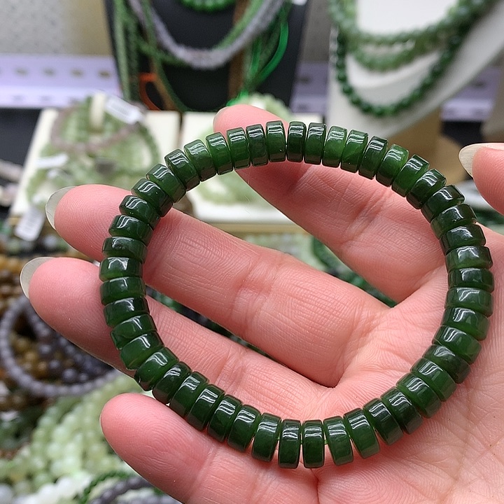 【闪购商品】和田玉手链未镶嵌8