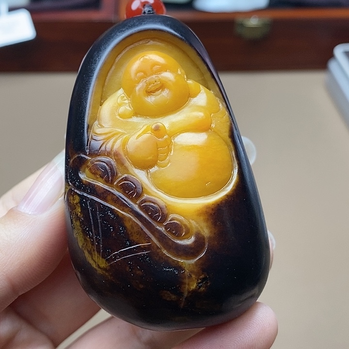 和田玉挂件未镶嵌F