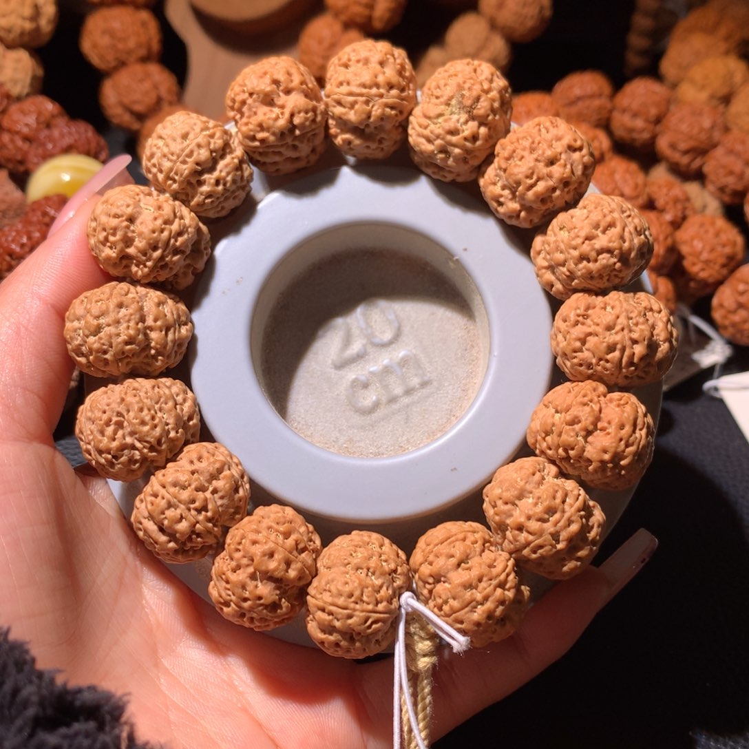 金刚菩提手串21+梁梦蝶梅花