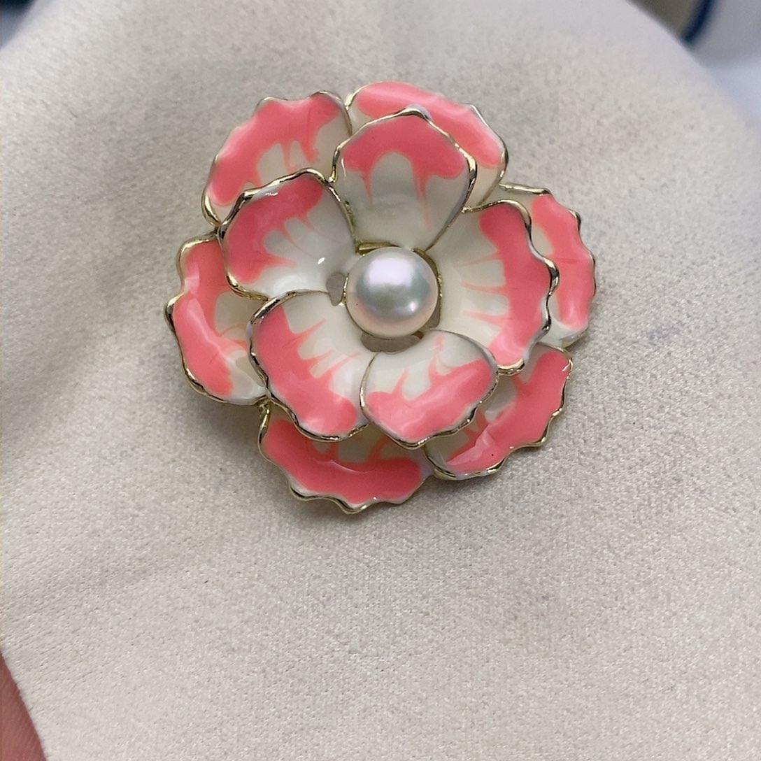 【闪购商品】淡水珍珠胸针未镶嵌31