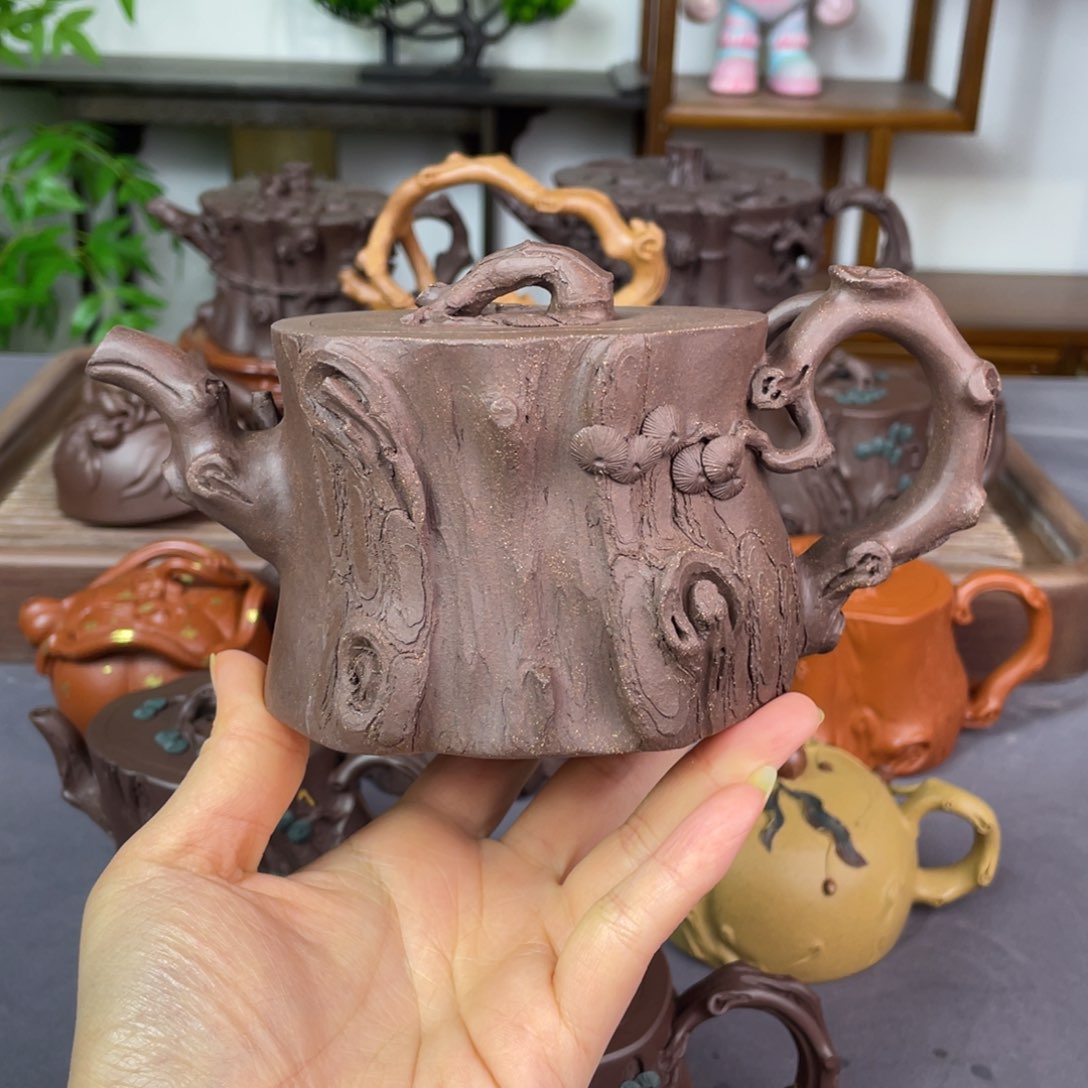 紫砂茶壶全手工制作