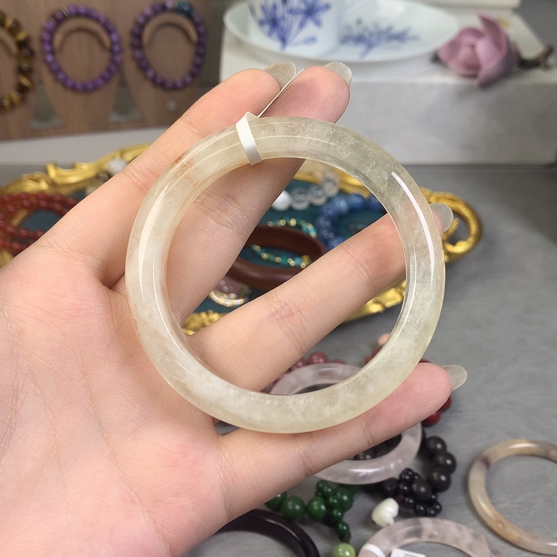 黄水手镯 圈口58.3