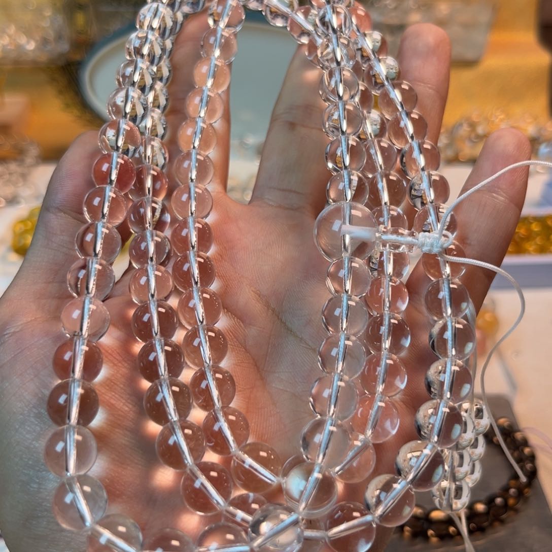 【闪购商品】水晶手链未镶嵌白水晶10