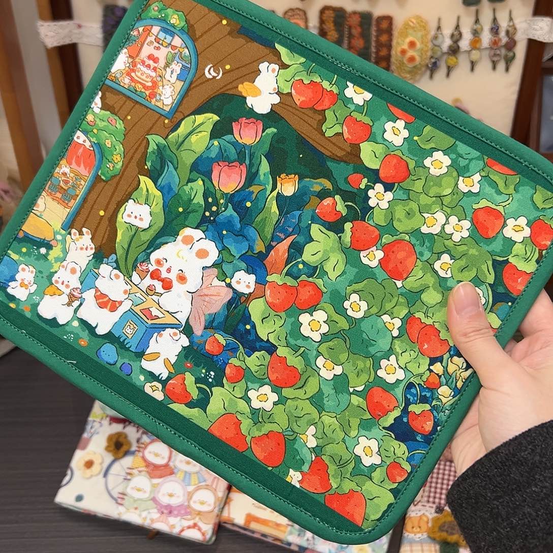 塑料钩织刺绣手工包包玩偶居家用品