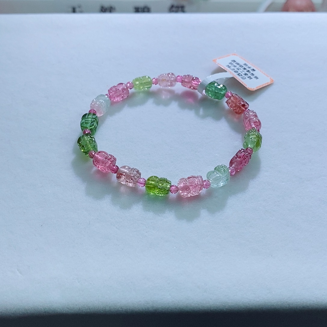 手链未镶嵌碧玺碧玺手链