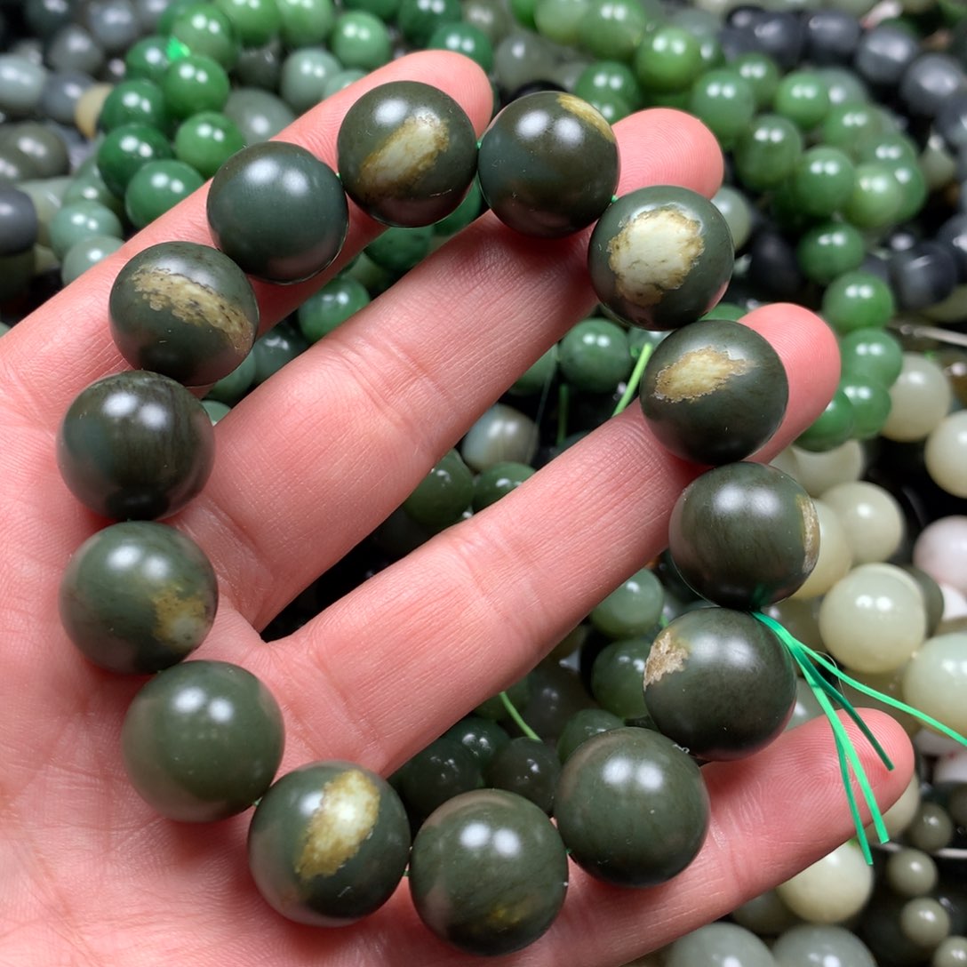 和田玉手链未镶嵌