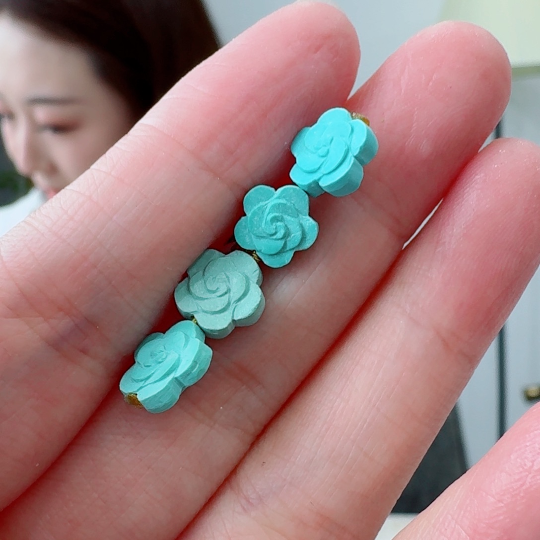 未镶嵌绿松石珠宝奇石