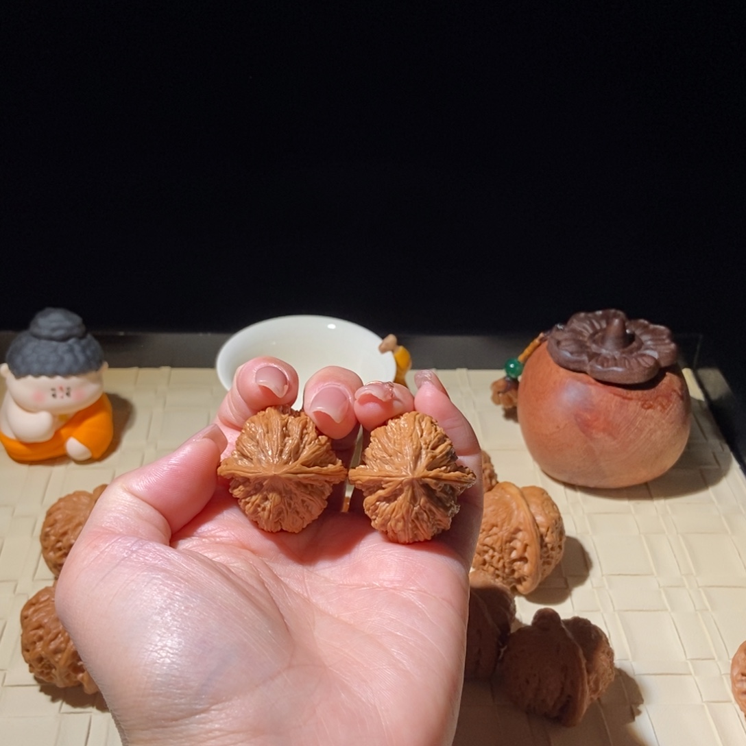 文玩核桃吊坠密纹33