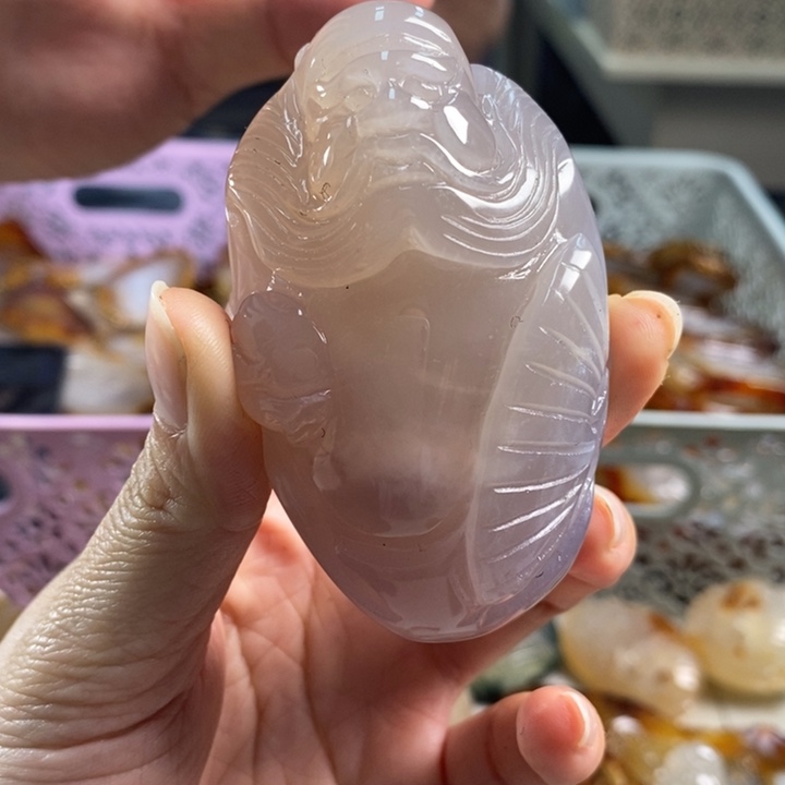 玛瑙/玉髓吊坠(不含链)未镶嵌