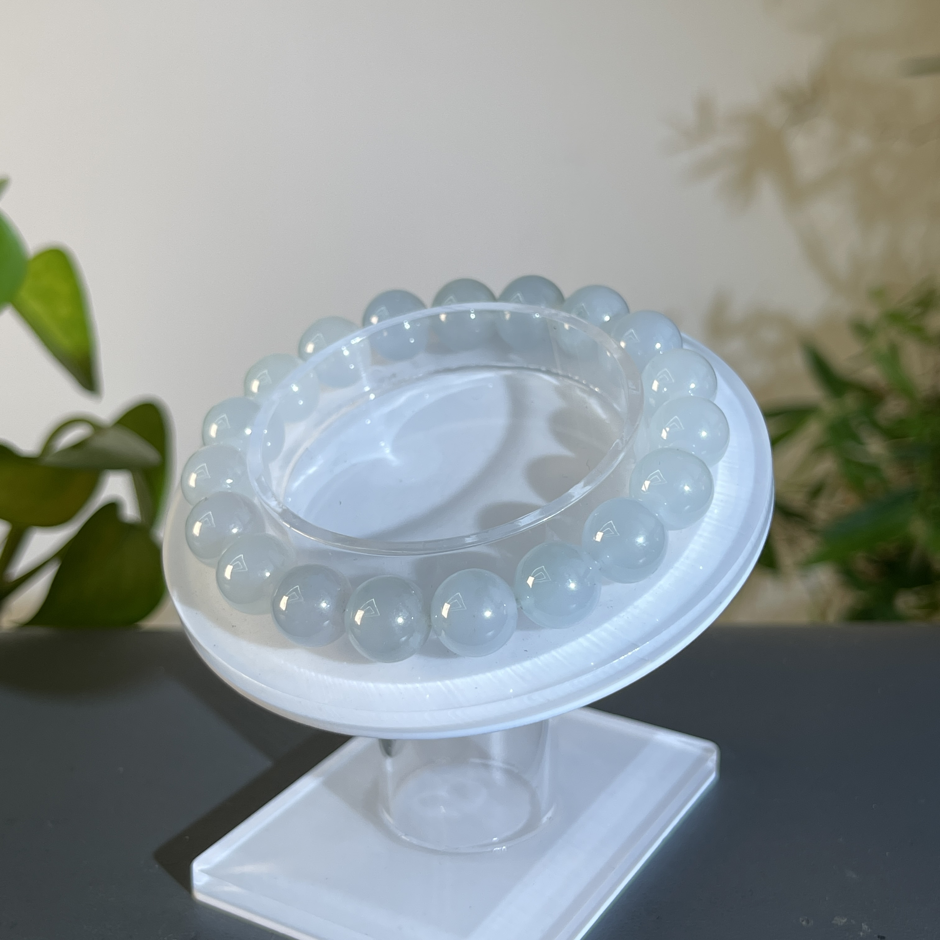 JTW10-119  天然缅甸翡翠A货 翡翠手串