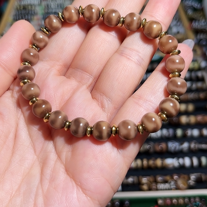 玛瑙/玉髓合金手链