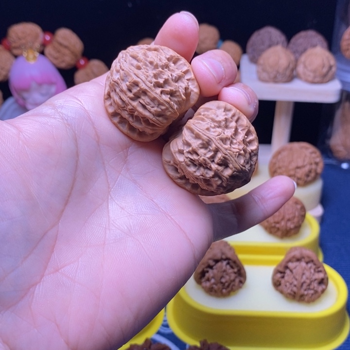 夜***烦核桃34全品白狮子 