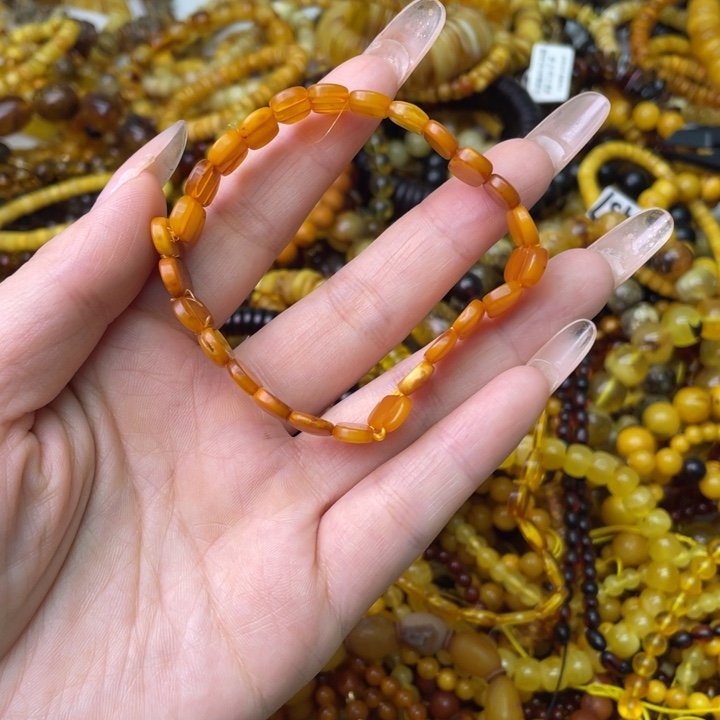 琥珀未镶嵌珠宝奇石