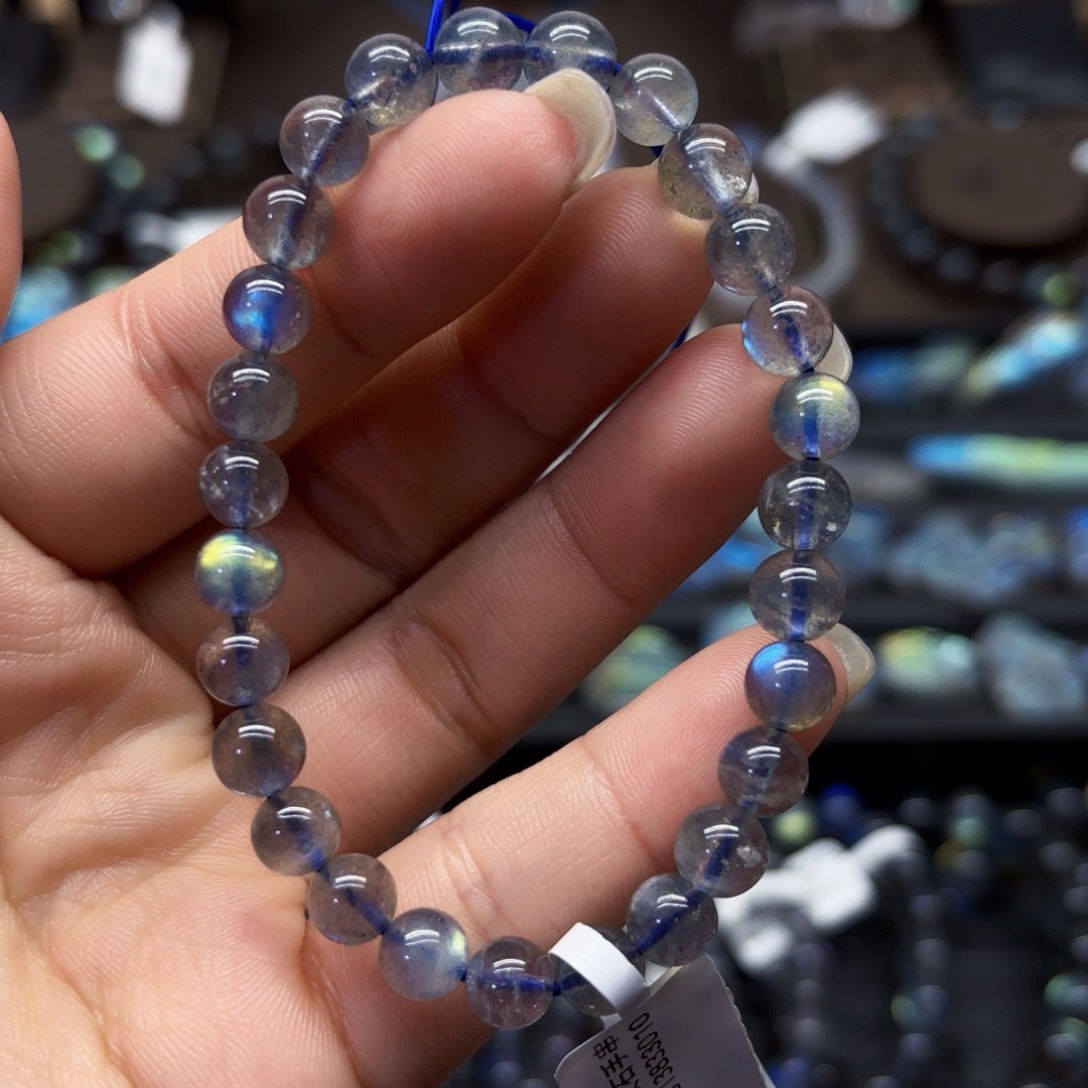 长石手链未镶嵌7左右