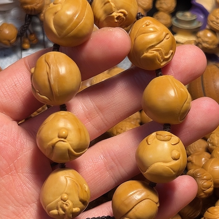 橄榄核手串/手链铁核无相佛