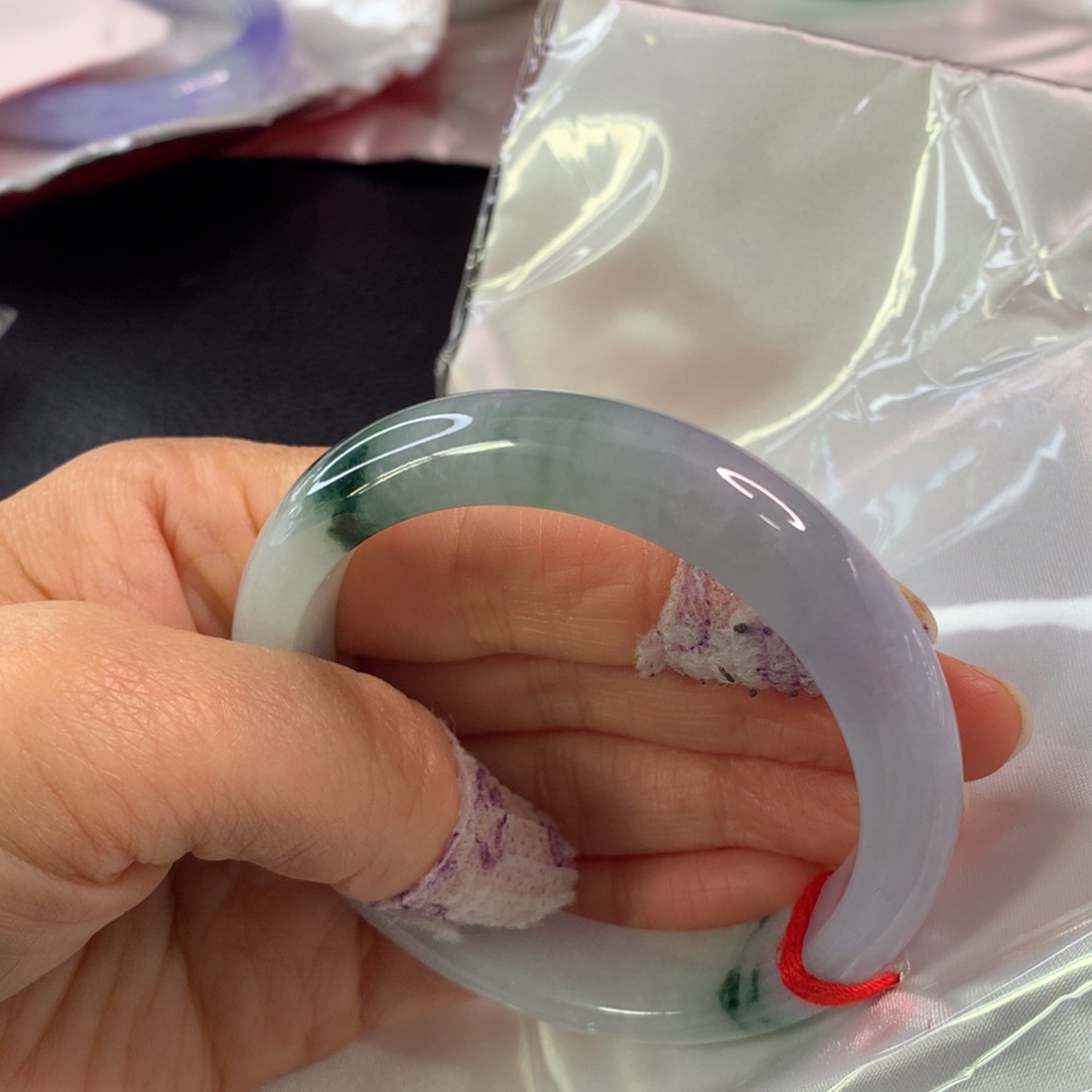 翡翠未镶嵌手镯翡翠手镯56