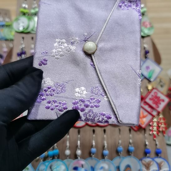 织绣苏绣耳环耳钉耳饰