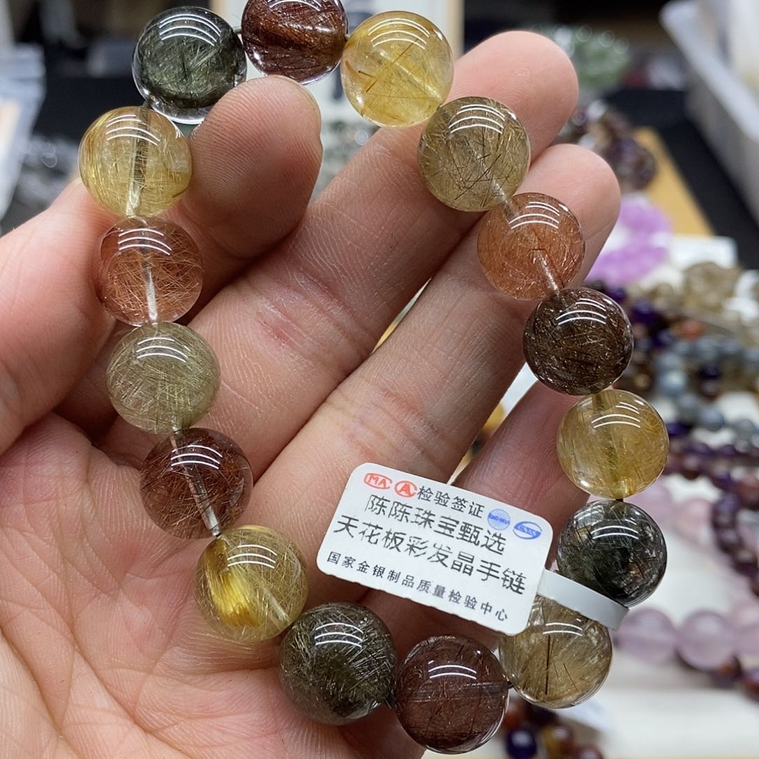 水晶手链未镶嵌天然