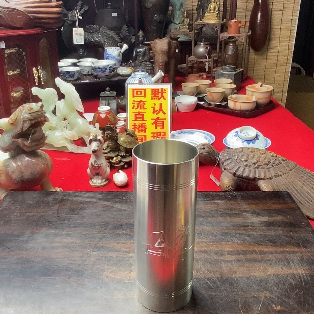 家用精美金属花瓶一客