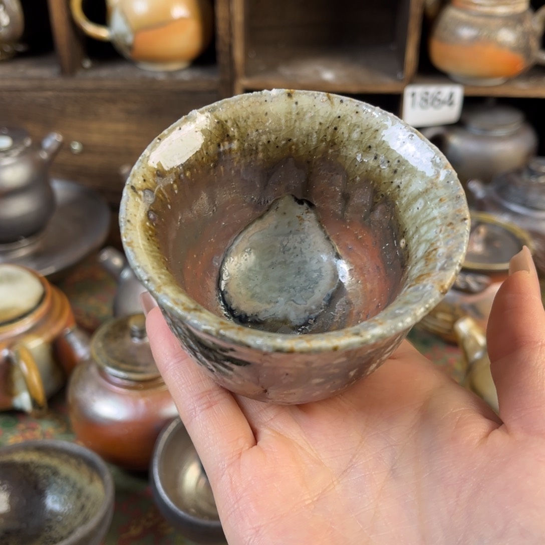 杯柴烧茶器主人杯杯