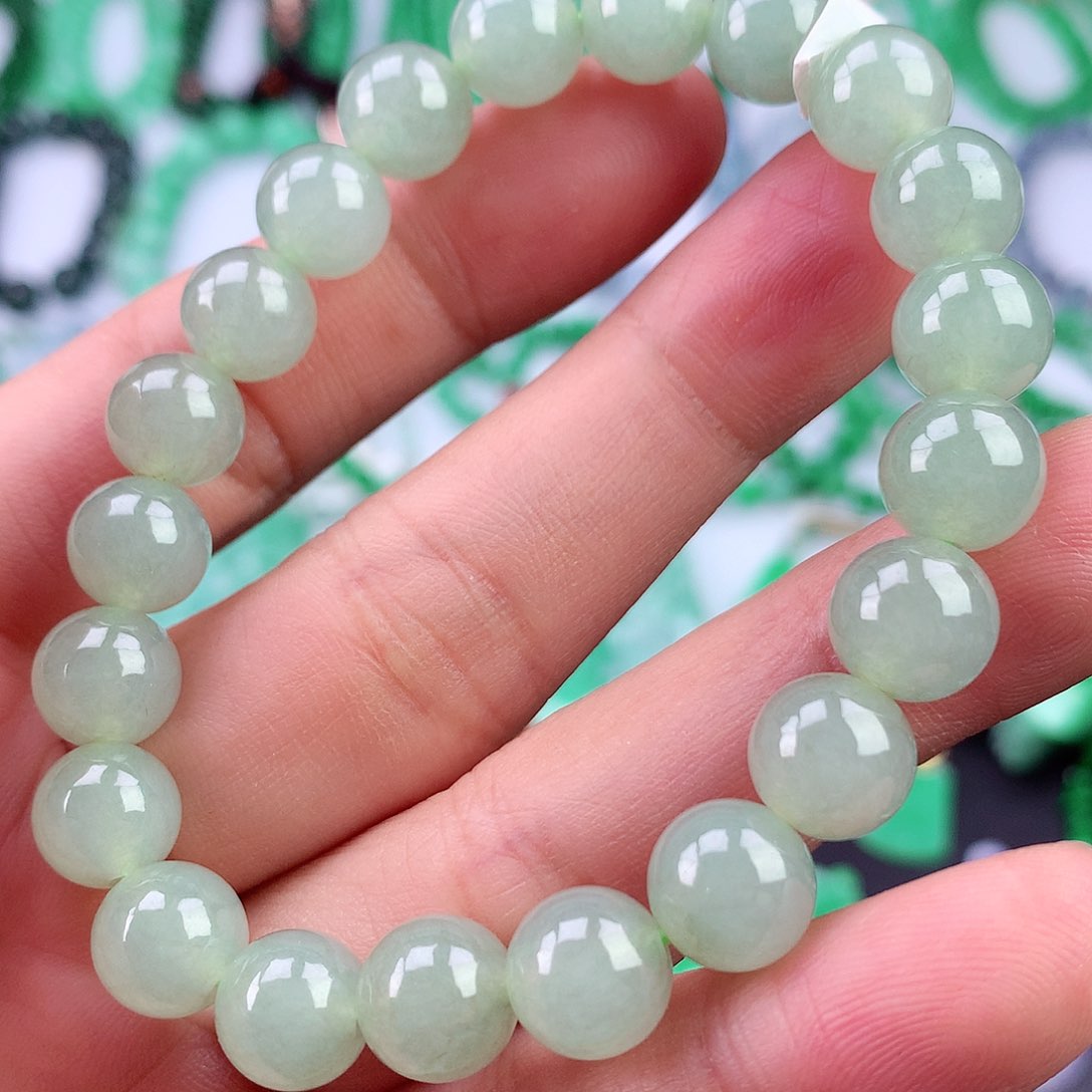 未镶嵌手链翡翠手串