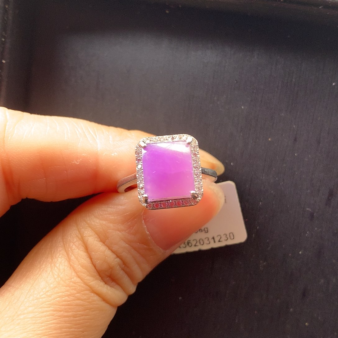 苏纪石（舒俱来）戒指银S925镶嵌