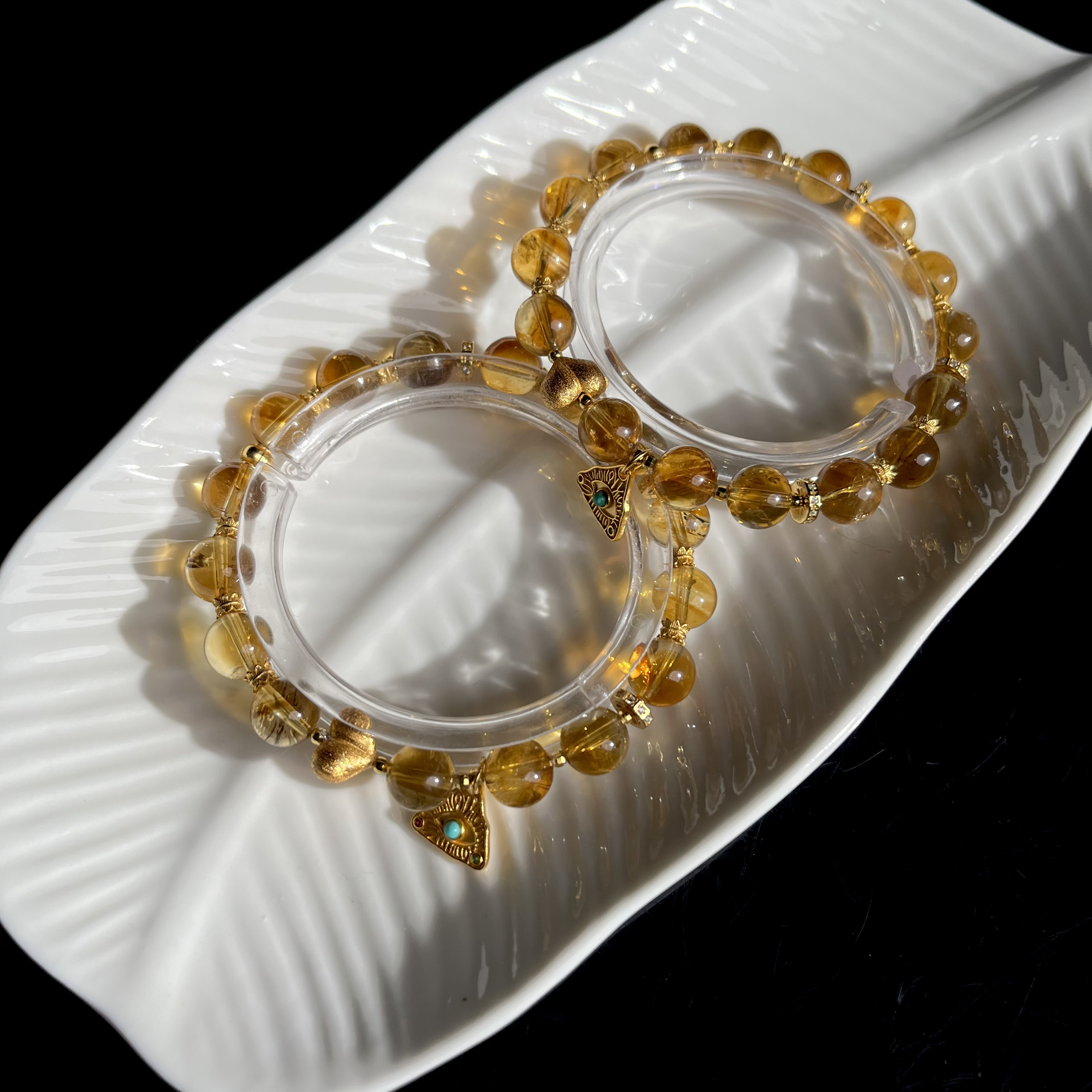 【大鱼甄选】原创爆发富DIY水晶手串8mm+SJ116多样性发其一