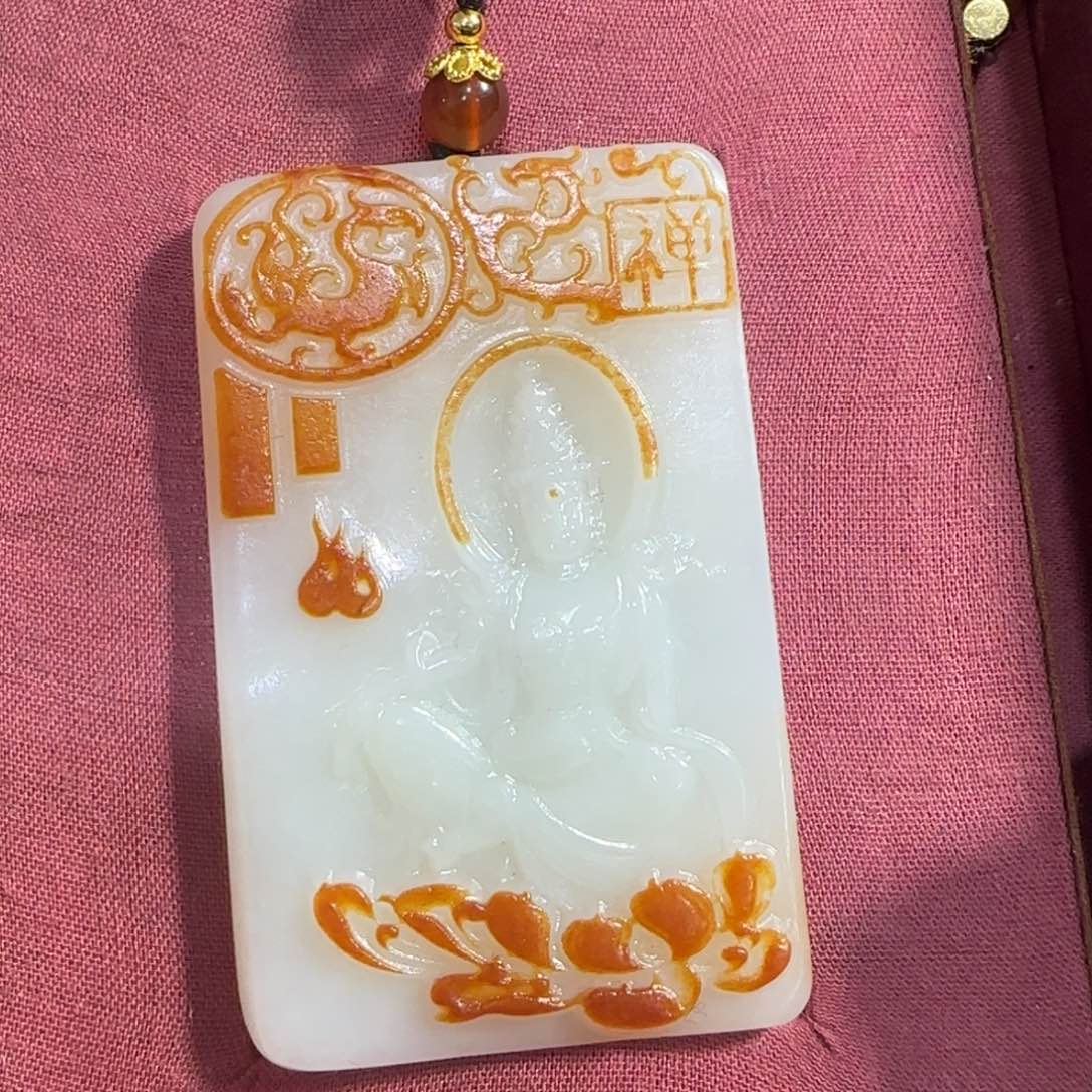 和田玉挂件未镶嵌