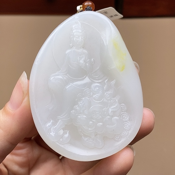 和田玉挂件未镶嵌张*改F