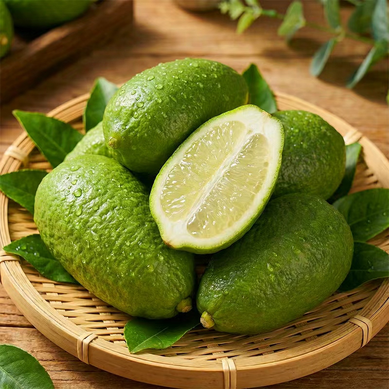 海南子弹头无籽香水柠檬新鲜现摘清香多汁奶茶店商用水果包邮