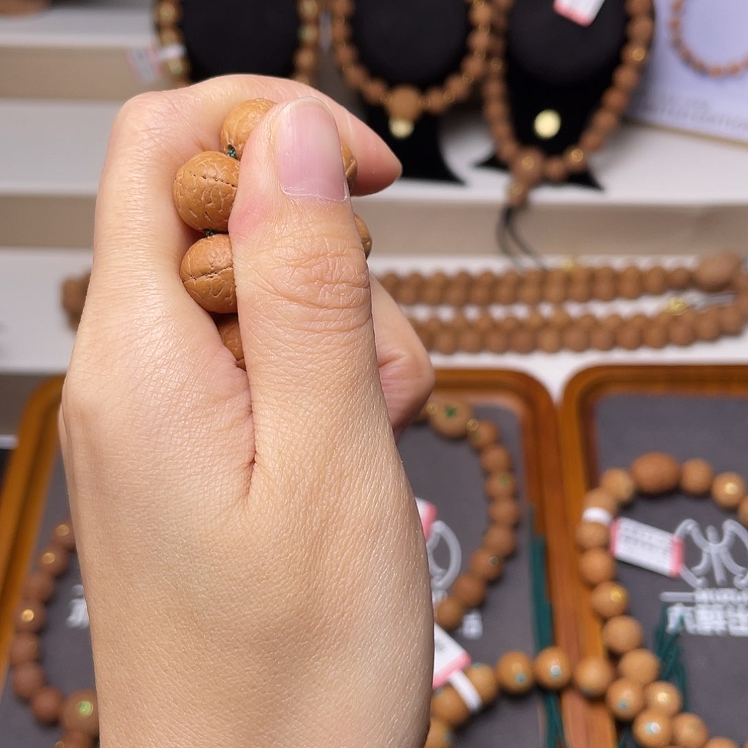 凤眼菩提手串稀**涂菩提588