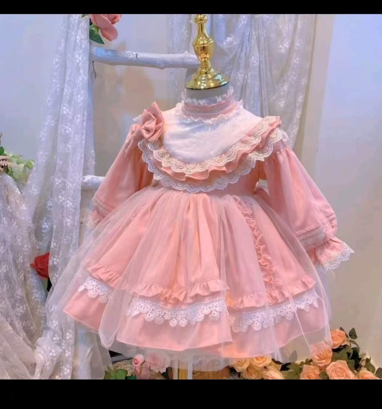 童装连衣裙儿童女童长袖