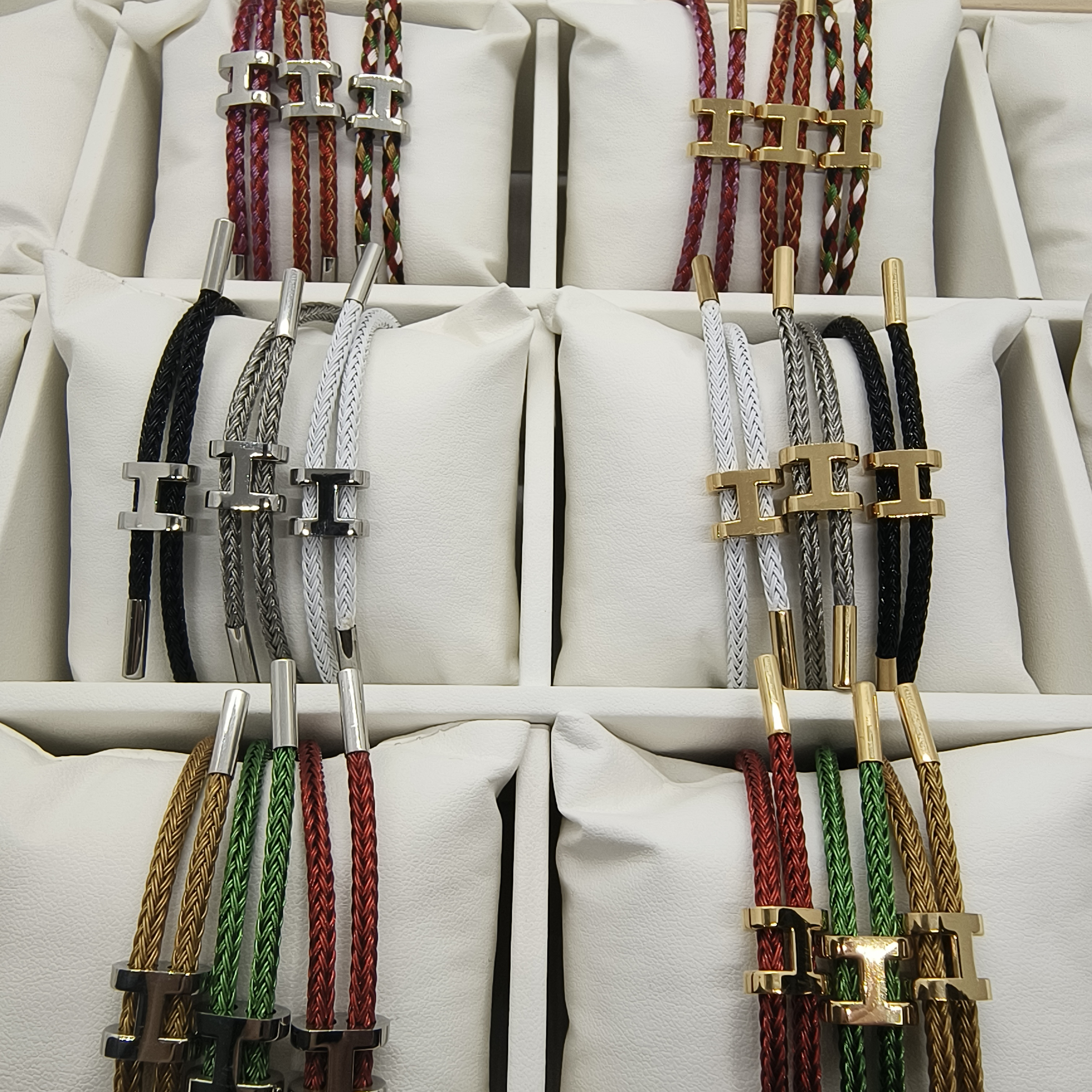 钛钢手链 LM（宠粉专享）高版本精工抽拉可调节字母手绳0865（不掉色