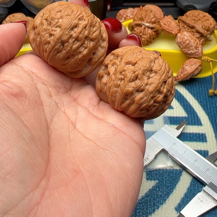 桃核吊坠文玩铁锤