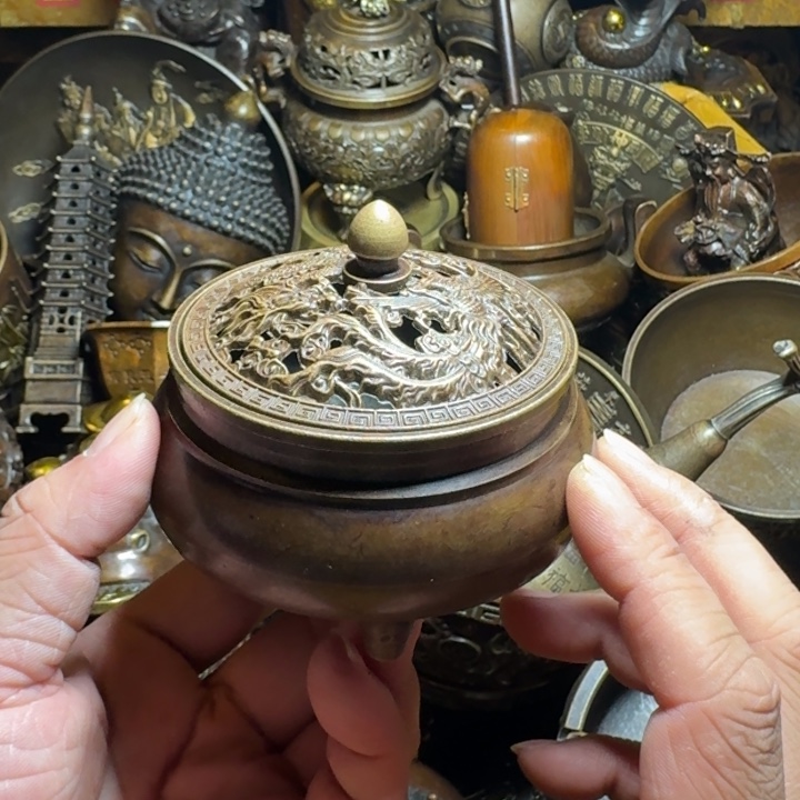 铜器摆件收收藏藏藏