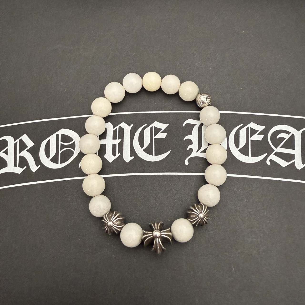 925银手链 ChromeHearts 四银珠手串