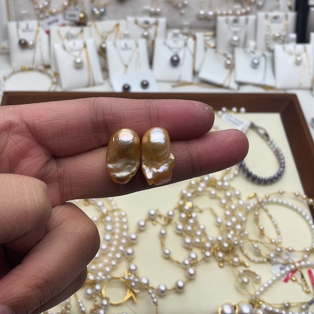 银S925镶嵌颈饰淡水珍珠